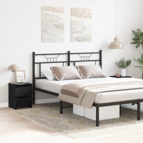   Éjjeli szekrények fiókokkal 2 db Fekete tölgy 30x30x40 cm