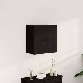 fekete tölgyfa faliszekrény 60 x 31 x 60 cm