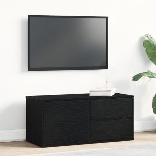 TV Szekrény Hagyományos tölgy 80x34x35,5 cm Műanyag