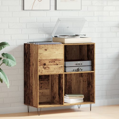 vidaXL Média szekrény Tölgy 84.5 x 38 x 90 cm Szerelt fa