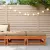 Kerti lábtartó Tömör fenyő Gyantás Barna Fenyő