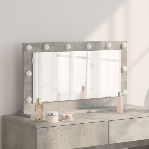 pipere tükör Beton szürke Beton 80 x 45 x 18 cm Tükör