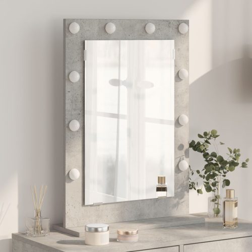 pipere tükör Beton szürke Beton 70 x 50 x 18 cm Tükör