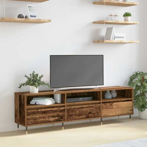 TV szekrény Öreg fa 150 x 30 x 45 cm Faanyag