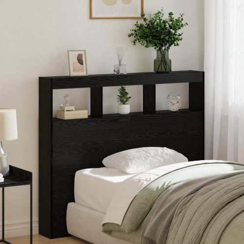 Fekete Tölgy Fejtámla Fekete tölgy Szerelt fa 120 x 17 x 102 cm