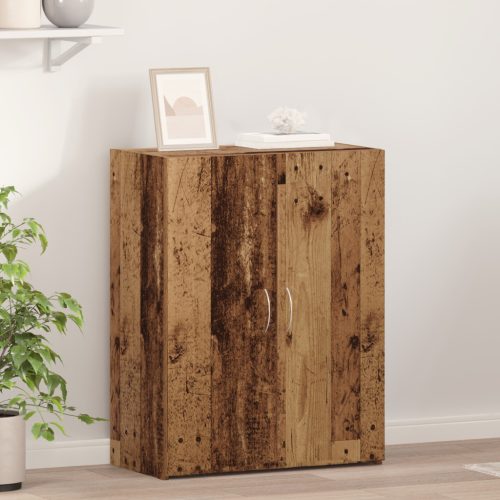 Irodai Szekrény Régi Fa 60 x 32 x 77.5 cm - Mérnöki Fa