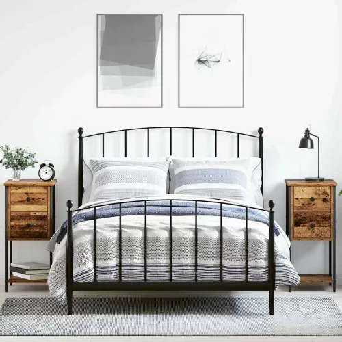 Éjjeliszekrény fiókkal 2 pcs Régi fa 32 x 42 x 70 cm Faanyag