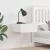 Éjjeli asztal 2 pcs Fehér 39 x 34 x 16.5 cm Tömör fenyőfa