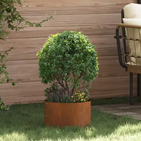   Corten Acél Virágcserép Corten acél Corten acél Közepes Tartós