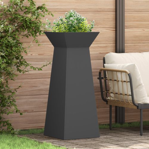 Növényállvány Fekete Fém 40 x 40 x 101 cm Dekoratív betétek