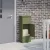 vidaXL Csomagzáró doboz tárolóval Oliva zöld 44,5 x 29 x 110,5 cm Acél