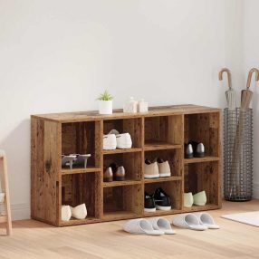   Cipőpad polcokkal Egyéb Régi fa 103 x 30 x 54.5 cm Faanyag