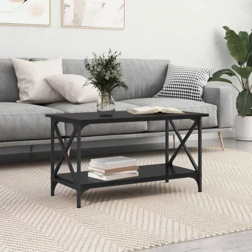 Dohányzóasztal Musta tammi 80 x 45 x 45.5 cm Faanyag