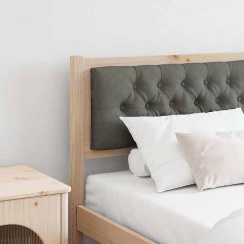 Fejtámla Egyéb barna és sötétszürke 160 cm Tömör fenyőfa