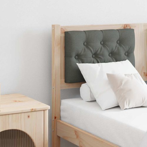 Fejtámla Egyéb barna és sötétszürke 135 cm Tömör fenyőfa