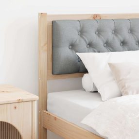   Fejtámla Egyéb Barna és világosszürke 90 cm Tömör fenyőfa