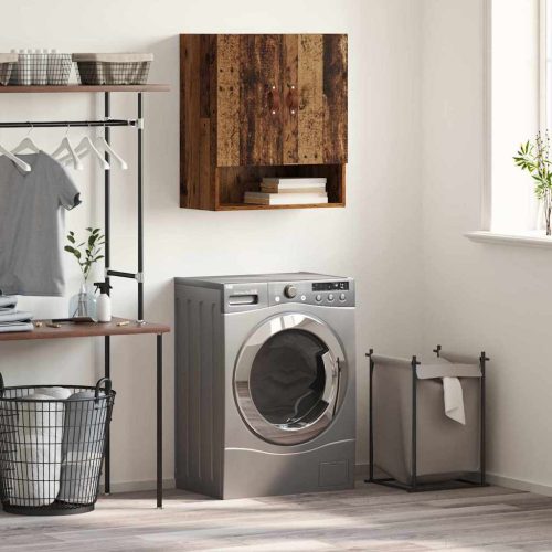 Fali Szekrény Falra szerelhető Öreg fa 60 x 31 x 70 cm Faanyag