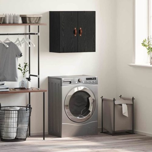 Fali Szekrény Musta tammi 60 x 31 x 60 cm Faanyag