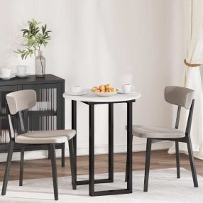 Asztallap Fehér 60 x 60 x 1.5 cm Faanyag