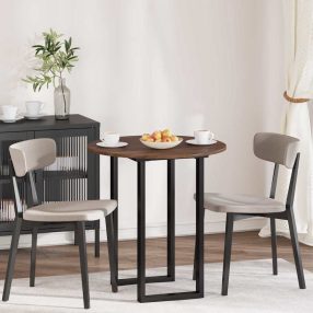 Asztallap barna tölgy 70 x 70 x 1.5 cm Faanyag