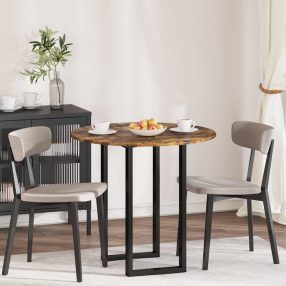 Asztallap Füstölt tölgy 80 x 80 x 1.5 cm Faanyag