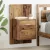 Fali éjjeli szekrény 2 pcs Öreg fa 48,5 x 32,5 x 80 cm Faanyag