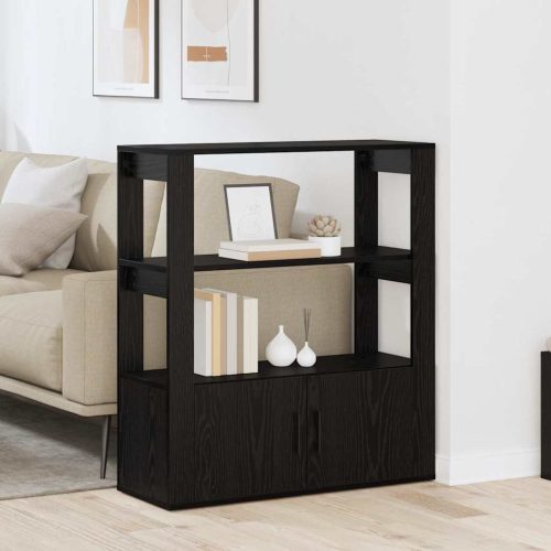 Széf Musta tammi 30 x 80 x 90 cm Faanyag