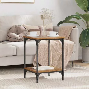 Dohányzóasztal Öreg fa 40 x 40 x 55 cm Faanyag