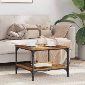 Dohányzóasztal Öreg fa 55 x 55 x 40 cm Faanyag