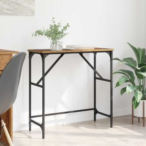 Konzolasztal Régi fa 75 x 32 x 75 cm Faanyag