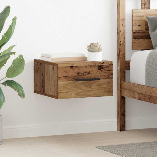 Éjjeliszekrény Falra szerelhető Régi fa 35 x 35 x 20 cm Faanyag
