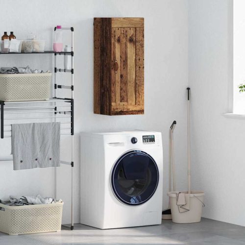 Fali szekrény Öreg fa 34,5 x 34 x 90 cm Faanyag