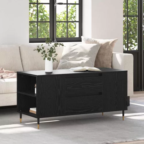 Dohányzóasztal Musta tammi 102 x 44.5 x 50 cm Faanyag