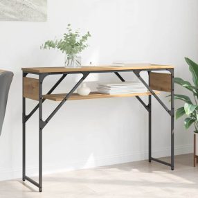 Konzolasztal Artisan tölgy 105x30x75cm Faanyag