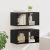 Fali Szekrények 2 pcs Fekete tölgy 68 x 37 x 35 cm Faanyag