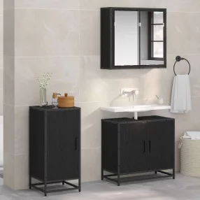 Széf Musta tammi 35 x 35.5 x 76 cm Faanyag