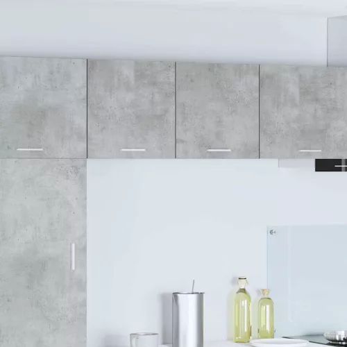 Függő szekrény Riga 2 pcs Beton szürke és fehér 40 x 31 x 40 cm