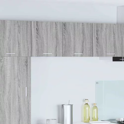 Függő szekrény 2 pcs Szürke Sonoma és fehér 40 x 31 x 40 cm