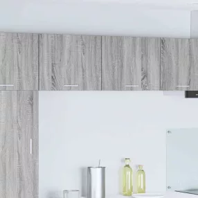   Függő szekrény 2 pcs Szürke Sonoma és fehér 50 x 31 x 40 cm