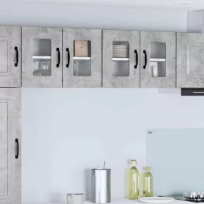   vidaXL Mosogatógép panel Kalmar Beton Szürke 60 x 31 x 40 cm Faanyag