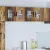 vidaXL Mosogatógép panel Kalmar Öreg fa 60 x 31 x 40 cm Faanyag