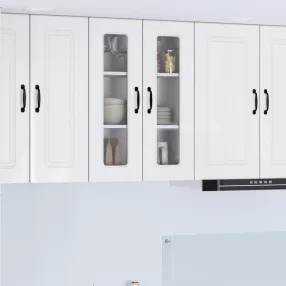   vidaXL Mosogatógép panel Kalmar Magas Fényű Fehér 60 x 31 x 80 cm