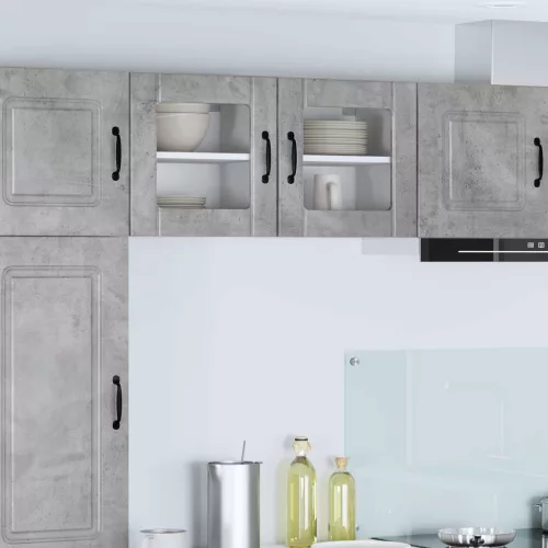 Konyhaszekrény Lucca 2 pcs Beton Szürke 40 x 31 x 40 cm Faanyag