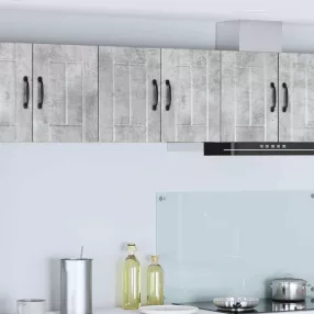   Konyhaszekrény Lucca 2 pcs Beton Szürke 30 x 31 x 40 cm Faanyag