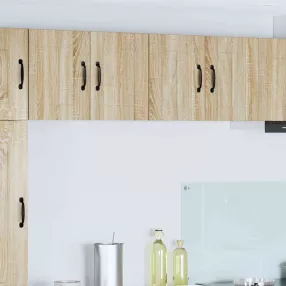 Konyhai faliszekrények 2 pcs Sonoma tölgy 60 x 31 x 40 cm