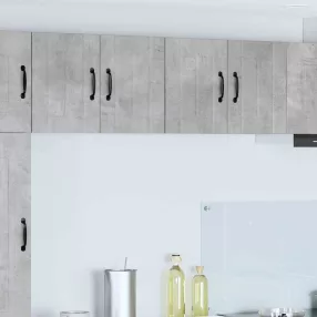 Konyhai faliszekrények 2 pcs Beton Szürke 60 x 31 x 40 cm
