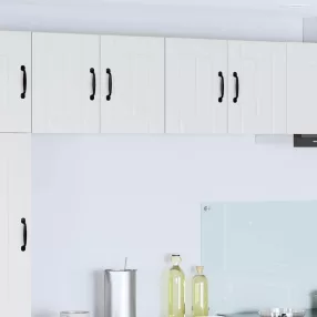   Konyhai faliszekrények 2 pcs Magas Fényű Fehér 60 x 31 x 40 cm