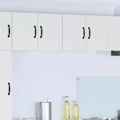 Konyhai faliszekrények 2 pcs Magas Fényű Fehér 60 x 31 x 40 cm