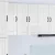 Konyhaszekrény 2 pcs Magas Fényű Fehér 30 x 31 x 80 cm Faanyag