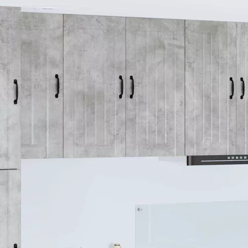 Konyhaszekrény Beton Szürke 80 x 31 x 80 cm Faanyag